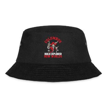 Columbus: Bold discovery of new worlds Columbus-T - Bucket Hat - black - Front - Lela (165cm)