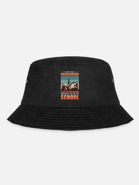 Parkour Geschenk Junge - Bucket Hat - Schwarz