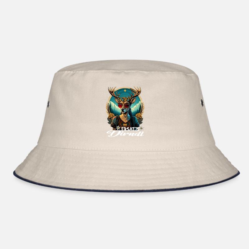 Tracht & Trachten Hirsch Ersatz Dirndl Bucket Hat
