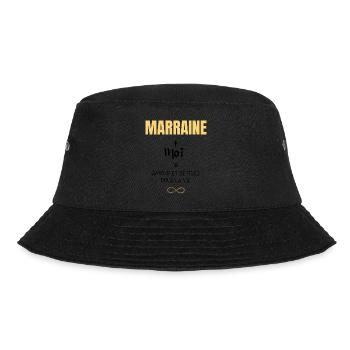 Marraine et moi amour et bêtises pour la vie - Bob - noir - Devant - Lela (165cm)
