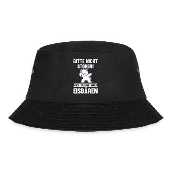 Eisbär Eisbären - Bucket Hat - Schwarz - Vorne - Lela (165cm)