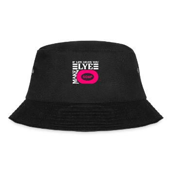 soap soap making soap maker soap boiler - Bucket Hat - black - Front - Lela (165cm)