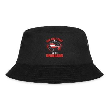 Der Arzt Sagt Austria Es Ist Unheilbar Österreich - Bucket Hat - Schwarz - Vorne - Lela (165cm)