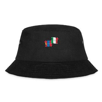 Mongolie Italie Drapeau Italien Mongol - Bob - noir - Devant - Lela (165cm)