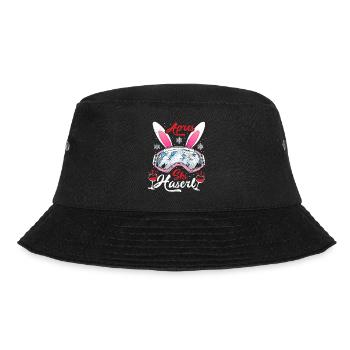 Apres-Ski Haserl Skihasen Wintersportler Damen - Bucket Hat - Schwarz - Vorne - Lela (165cm)