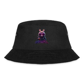 Skihaserl Skihasen Skifahrer Damen Skihäschen - Bucket Hat - Schwarz - Vorne - Lela (165cm)