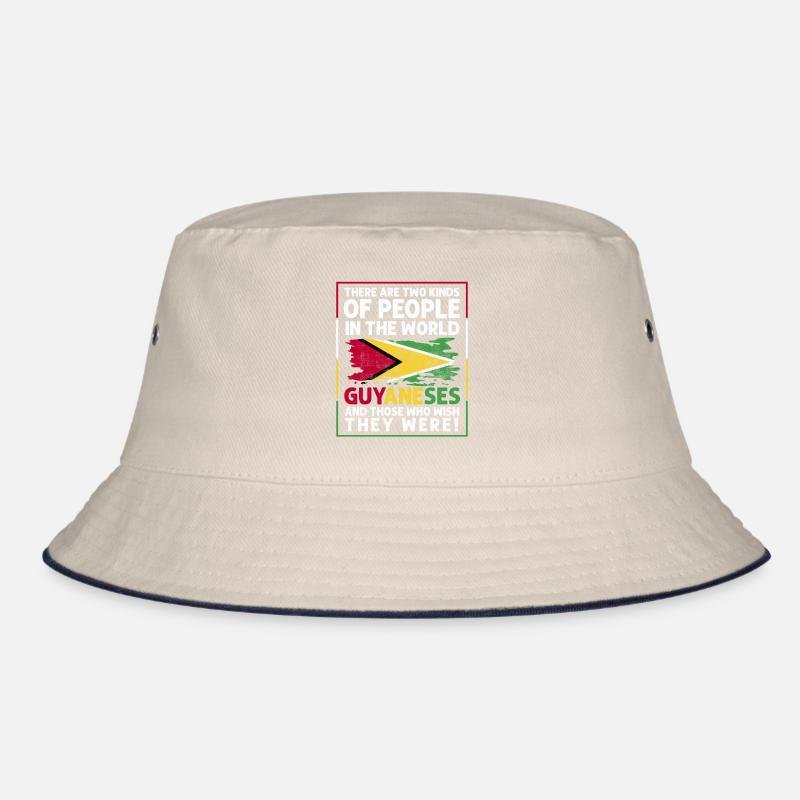 Guyana Flagge Guyanese Guyana Bucket Hat