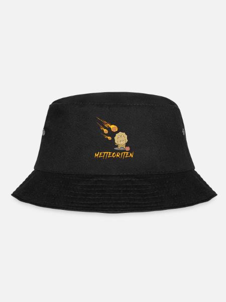 Mettbällchen Dinosaurier Hackfleisch - Bucket Hat - Schwarz