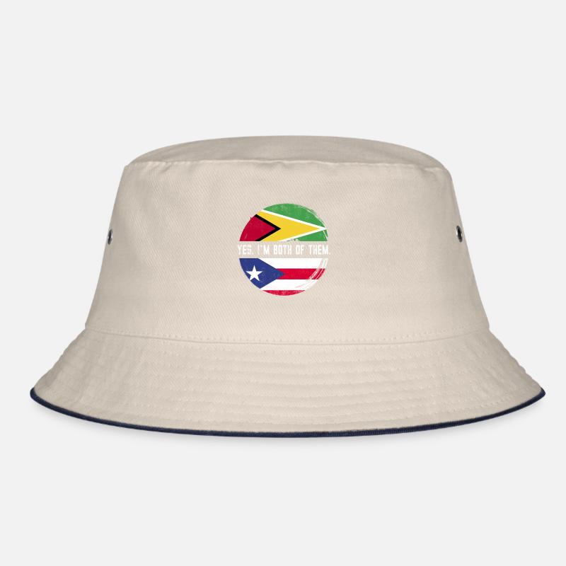 Guyana Flagge Guyanese Guyana Bucket Hat