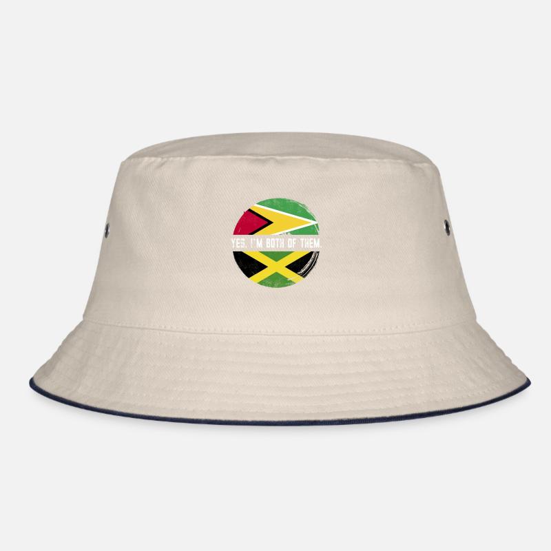 Guyana Flagge Guyanese Guyana Bucket Hat