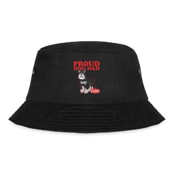 Miniature Schnauzer Dad | Schnauzer Dog Daddy Gift - Bucket Hat - black - Front - Lela (165cm)