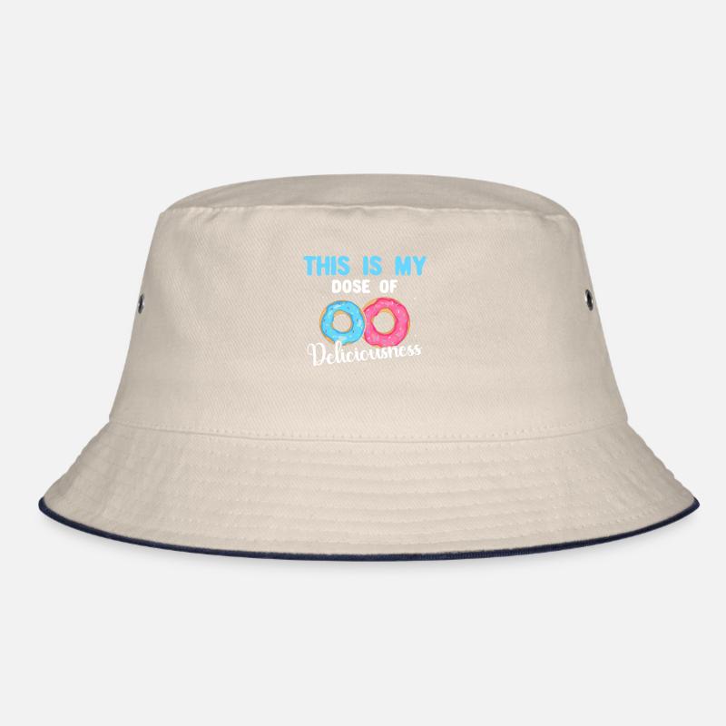 Donuts Doughnuts Bucket Hat