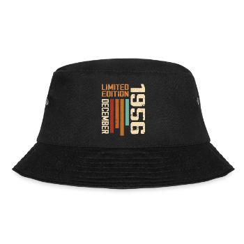 December 1956 - 1956 December - Bucket Hat - black - Front - Lela (165cm)