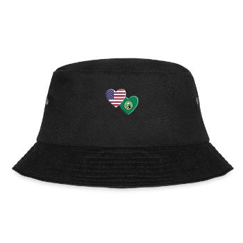 États-Unis État américain de Washington Drapeau patriotique - Bob - noir - Devant - Lela (165cm)