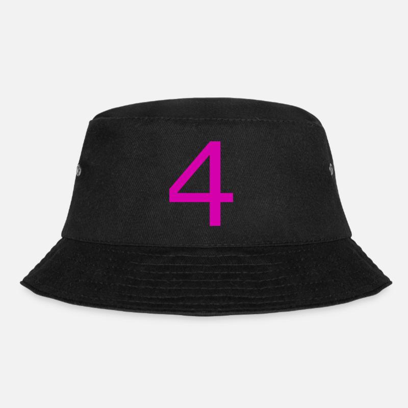 4 - Bucket Hat - Schwarz