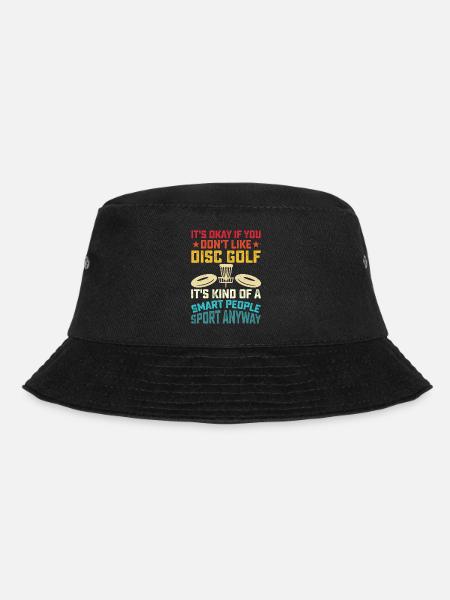 Discgolf Disc Golf - Bucket Hat - Schwarz