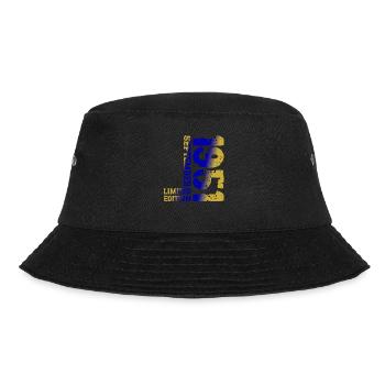 1951 September Limited Edition 72nd Birthday Deco - Bucket Hat - black - Front - Lela (165cm)