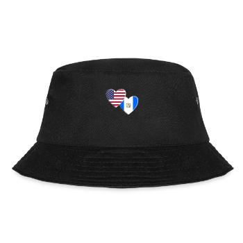 États-Unis Américain Guatemala Drapeau guatémaltèque Patriotique - Bob - noir - Devant - Lela (165cm)