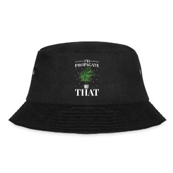 Kentia plant lovers I would propagate - Bucket Hat - black - Front - Lela (165cm)