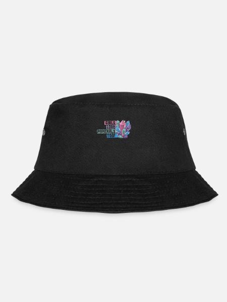 Geologe Steinsammler Steine Geologie Mineralien - Bucket Hat - Schwarz