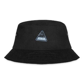 Venice Gondola Italy Venezia - Bucket Hat - Schwarz - Vorne - Lela (165cm)