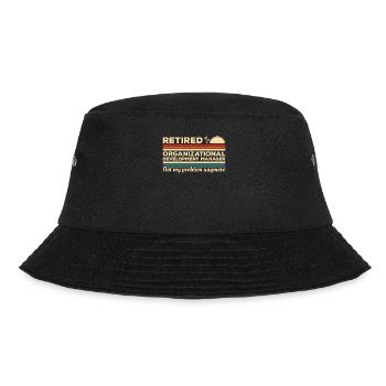 Manager für Organisationsentwicklung im Ruhestand, nicht mein - Bucket Hat - Schwarz - Vorne - Lela (165cm)