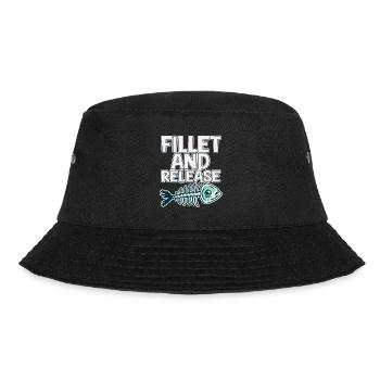 Fillet And Release 2 - Bucket Hat - black - Front - Lela (165cm)