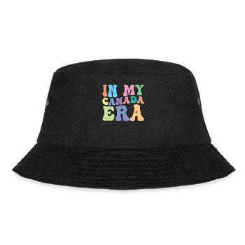 Kanada Retro Groovy - Bucket Hat - Schwarz - Vorne - Lela (165cm)