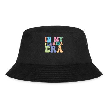 Florida Retro Groovy - Bucket Hat - Schwarz - Vorne - Lela (165cm)