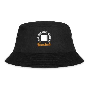 Lustiger HR Mitarbeiter Spruch - Bucket Hat - Schwarz - Vorne - Lela (165cm)
