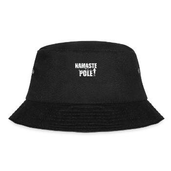 Namaste on the Pole Poledance Stange - Bucket Hat - black - Front - Lela (165cm)