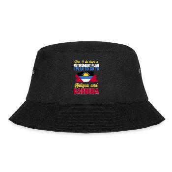 Antigua and Barbuda flag - Bucket Hat - black - Front - Lela (165cm)