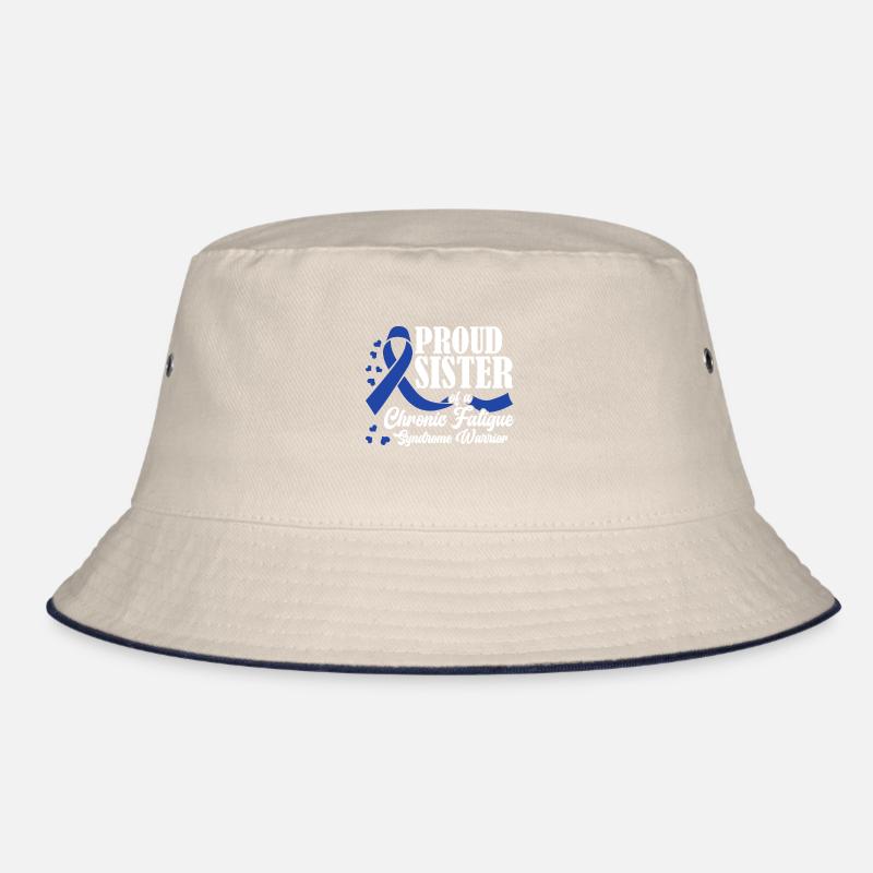 Stolze Schwester Eines Kriegers Mit Chronischem Bucket Hat