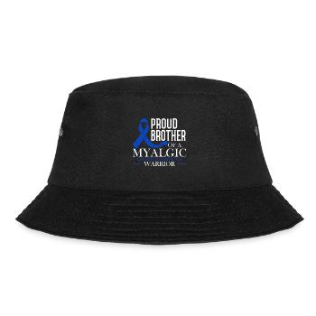 Stolzer Bruder Eines Myalgische - Bucket Hat - Schwarz - Vorne - Lela (165cm)