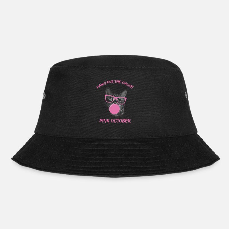 Pattes pour la cause: Octobre rose - Bob - noir