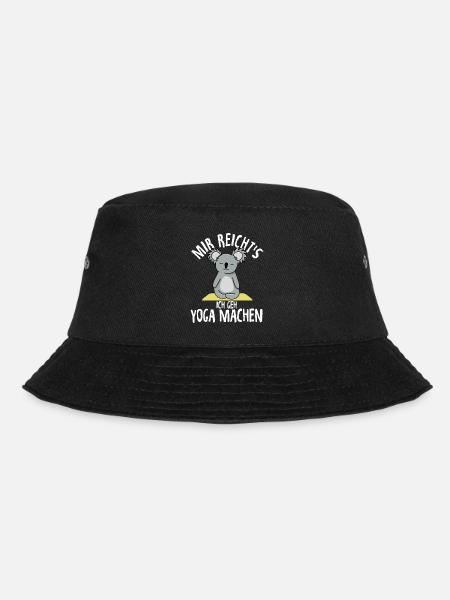 Mir Reicht's Ich Geh Yoga Machen Gelassenheit Ruhe - Bucket Hat - Schwarz
