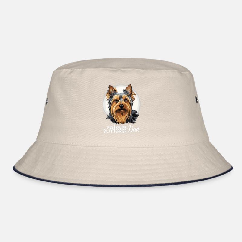 Australian Silky Terrier Bucket Hat