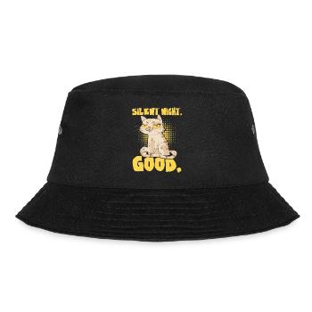Silent Night - Bucket Hat - black - Front - Lela (165cm)