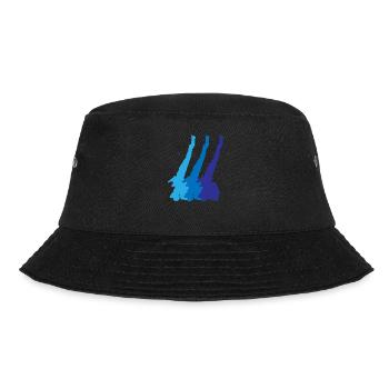 Pures Gardasee Feeling – Ohne Worte - Bucket Hat - Schwarz - Vorne - Lela (165cm)