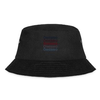 Vintage Sweden Town - Retro Örebro - Bucket Hat - black - Front - Lela (165cm)