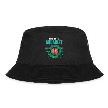 Aquarium Fish Gift - Bucket Hat - black - Front - Lela (165cm)