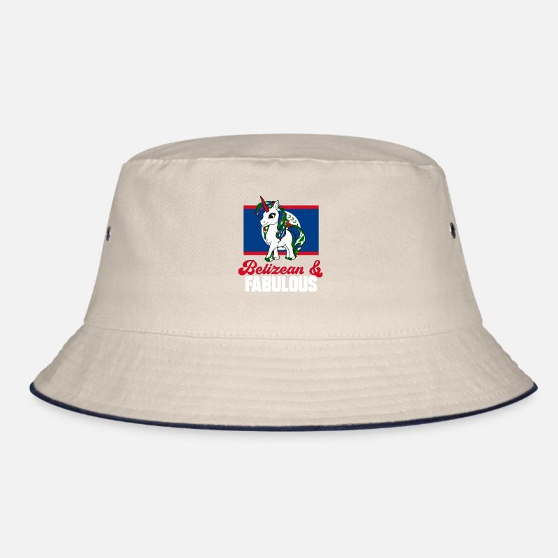 Belize Flagge Belizer Bucket Hat