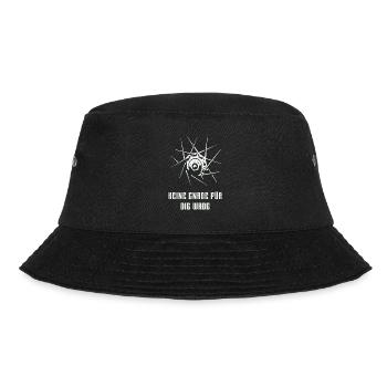 Keine Gnade für die Wade Bike - Bucket Hat - Schwarz - Vorne - Lela (165cm)
