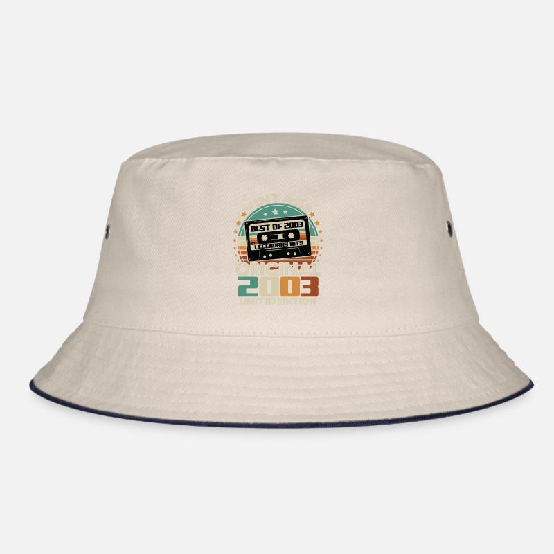 Original 2003 Vintage Retro Birthday Bucket Hat