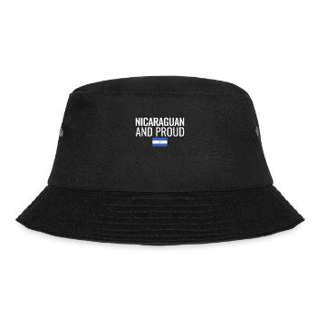 Nicaragua et fier drapeau nicaraguayen - Bob - noir - Devant - Lela (165cm)