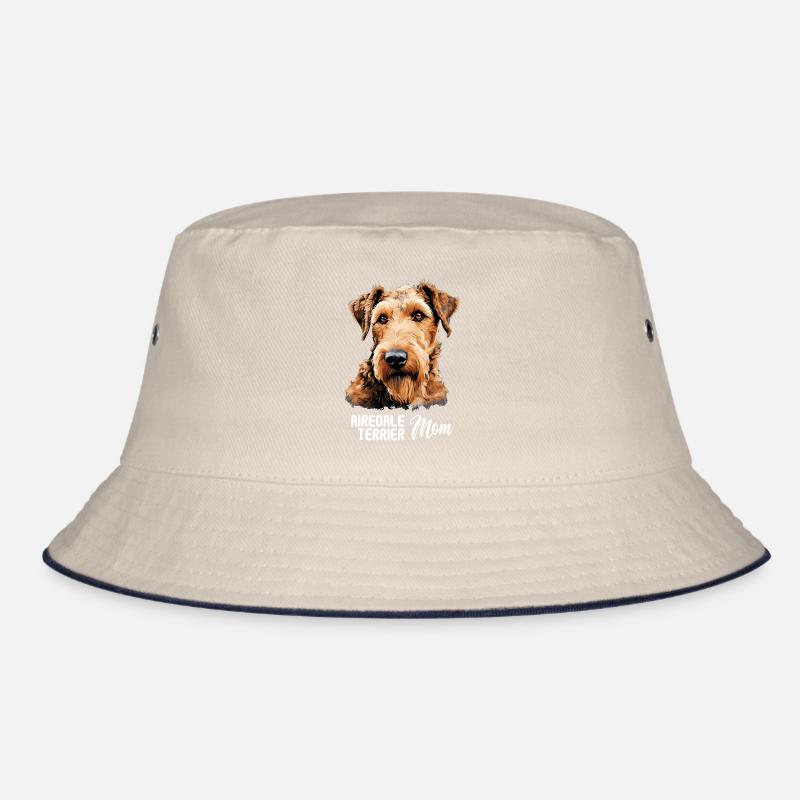 Hund Airedale Terrier Bucket Hat