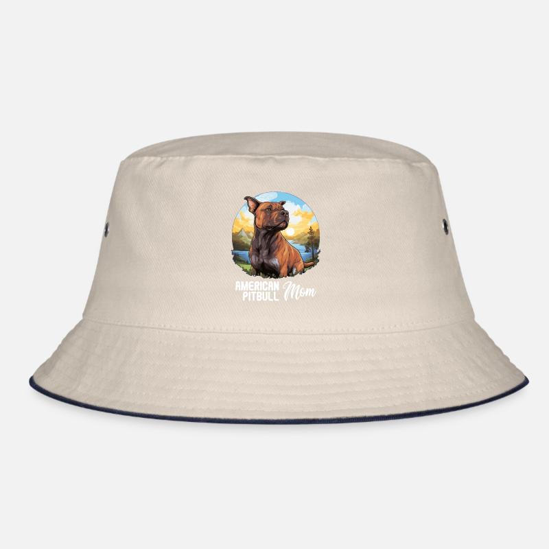 Hund American Pitbull Bucket Hat