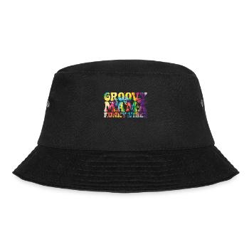 Groovy Mutter Passende Familie Am 1. Geburtstag - Bucket Hat - Schwarz - Vorne - Lela (165cm)