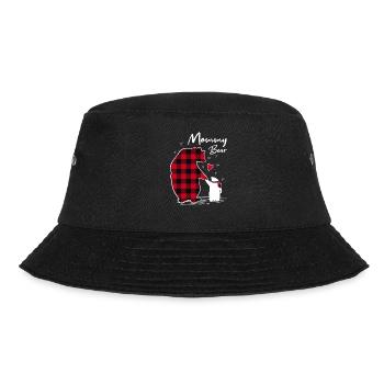 Mommy Bear - Bucket Hat - Schwarz - Vorne - Lela (165cm)