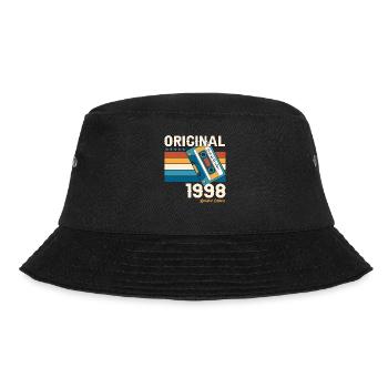 25e anniversaire mari octobre millésime 1998 cassette - Bob - noir - Devant - Lela (165cm)